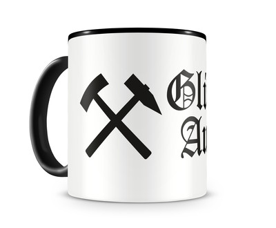 Tasse mit dem Motiv Schlgel und Eisen Glck Auf (C)