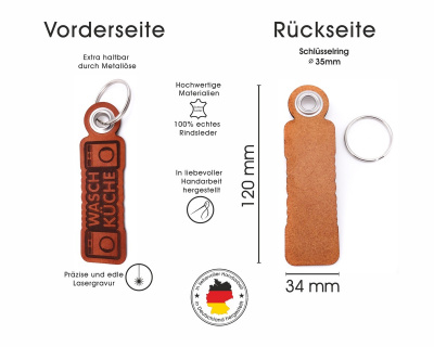 Schlsselanhnger Waschkche - Ansicht 3