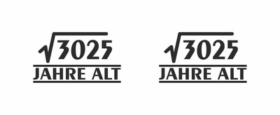Tasse mit dem Motiv √3025 Jahre alt - Ansicht 2