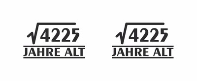 Tasse mit dem Motiv √4225 Jahre alt - Ansicht 2