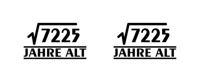 Tasse mit dem Motiv √7225 Jahre alt - Ansicht 2