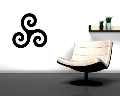 Wandtattoo Triskele - Ansicht 2