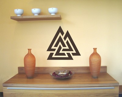 Wandtattoo Valknut - Ansicht 2