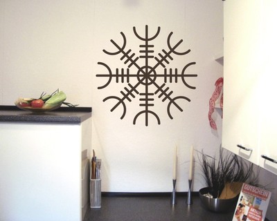 Wandtattoo Aegishjalmur - Ansicht 3