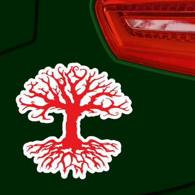 Yggdrasil Aufkleber gedruckt - Ansicht 3