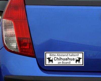 Aufkleber Chihuahua an Board - Ansicht 3