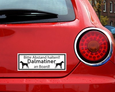 Aufkleber Dalmatiner an Board - Ansicht 3