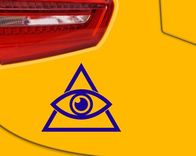 Aufkleber Auge der Vorsehung A - Ansicht 3