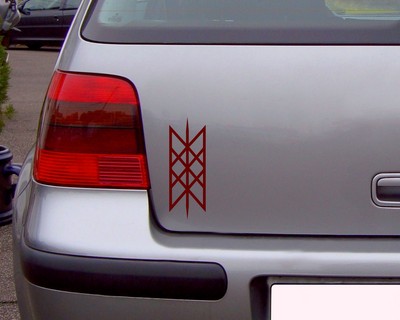 Aufkleber Netz von Wyrd - Ansicht 3