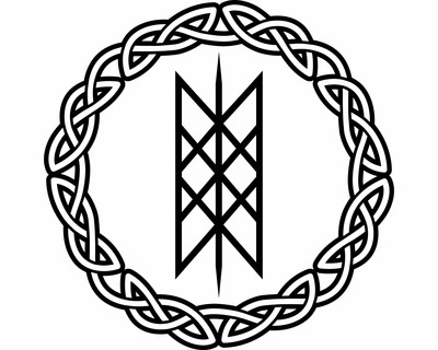 Wandtattoo Netz von Wyrd mit Knoten A