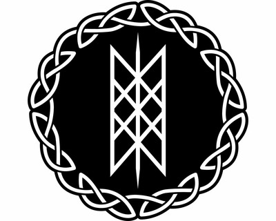 Wandtattoo Netz von Wyrd mit Knoten B