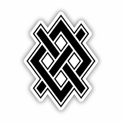 Gungnir Aufkleber gedruckt