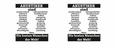 Tasse mit dem Motiv Akustiker sind - Ansicht 2