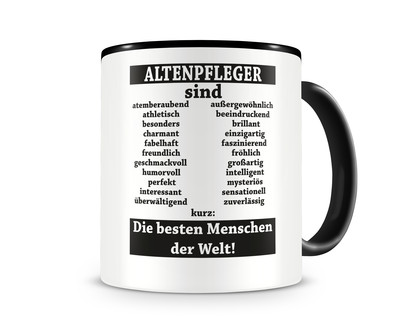 Tasse mit dem Motiv Altenpfleger sind Tasse