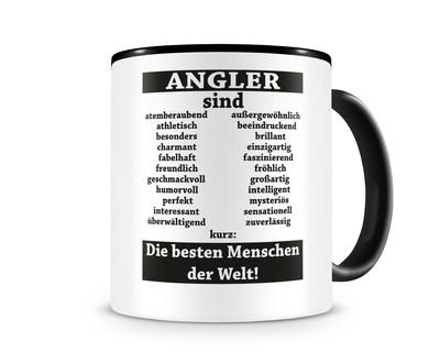 Tasse mit dem Motiv Angler sind Tasse