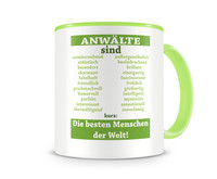 Tasse mit dem Motiv Anwlte sind Tasse Modellnummer  grn 902/grn 902