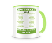 Tasse mit dem Motiv Apotheker sind Tasse Modellnummer  grn 902/grn 902
