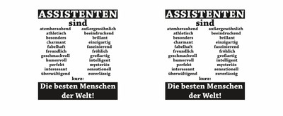 Tasse mit dem Motiv Assistenten sind - Ansicht 2