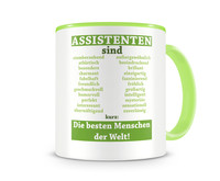 Tasse mit dem Motiv Assistenten sind Tasse Modellnummer  grn 902/grn 902