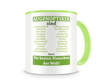 Tasse mit dem Motiv Augenoptiker sind Tasse Modellnummer  grn 902/grn 902