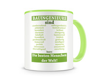 Tasse mit dem Motiv Bauingenieure sind Tasse Modellnummer  grn 902/grn 902