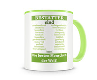 Tasse mit dem Motiv Bestatter sind Tasse Modellnummer  grn 902/grn 902