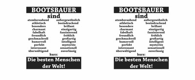 Tasse mit dem Motiv Bootsbauer sind - Ansicht 2