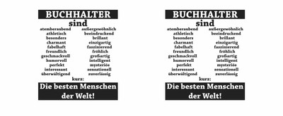 Tasse mit dem Motiv Buchhalter sind - Ansicht 2