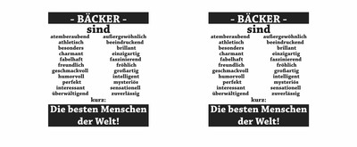 Tasse mit dem Motiv Bcker sind - Ansicht 2