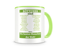 Tasse mit dem Motiv Bchtter sind Tasse Modellnummer  grn 902/grn 902