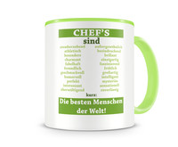 Tasse mit dem Motiv Chef”s sind Tasse Modellnummer  grn 902/grn 902