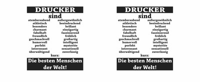 Tasse mit dem Motiv Drucker sind - Ansicht 2