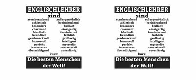 Tasse mit dem Motiv Englischlehrer sind - Ansicht 2