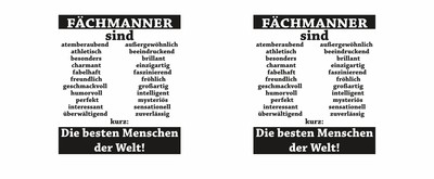 Tasse mit dem Motiv Fachmnner sind - Ansicht 2