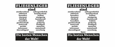 Tasse mit dem Motiv Fliesenleger sind - Ansicht 2