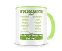 Tasse mit dem Motiv Fotografen sind Tasse Modellnummer  grn 902/grn 902