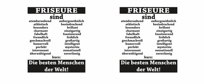 Tasse mit dem Motiv Friseure sind - Ansicht 2