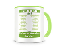 Tasse mit dem Motiv Gerber sind Tasse Modellnummer  grn 902/grn 902