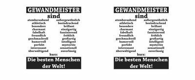 Tasse mit dem Motiv Gewandmeister sind - Ansicht 2