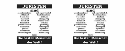 Tasse mit dem Motiv Juristen sind - Ansicht 2