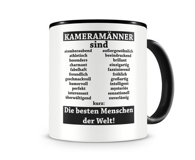 Tasse mit dem Motiv Kameramnner sind