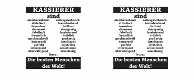 Tasse mit dem Motiv Kassierer sind - Ansicht 2