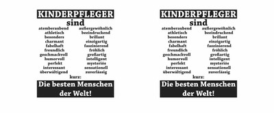 Tasse mit dem Motiv Kinderpfleger sind - Ansicht 2