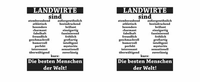Tasse mit dem Motiv Landwirte sind - Ansicht 2