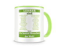 Tasse mit dem Motiv Lehrer sind Tasse Modellnummer  grn 902/grn 902