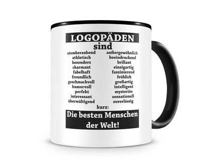 Tasse mit dem Motiv Logopden sind