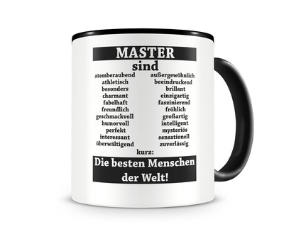 Tasse mit dem Motiv Master sind Tasse