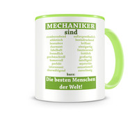 Tasse mit dem Motiv Mechaniker sind Tasse Modellnummer  grn 902/grn 902