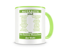 Tasse mit dem Motiv Notrzte sind Tasse Modellnummer  grn 902/grn 902