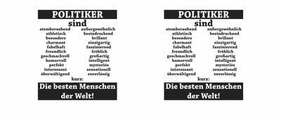 Tasse mit dem Motiv Politiker sind - Ansicht 2